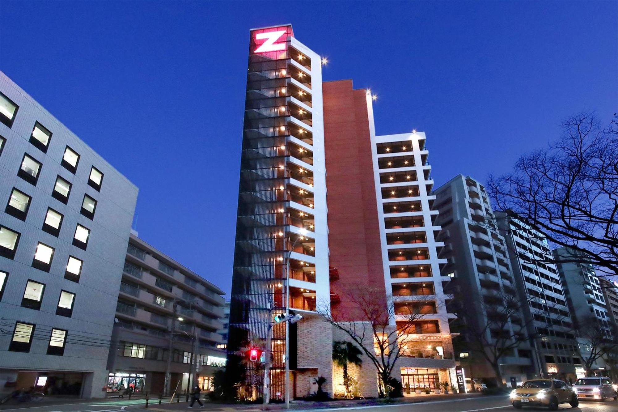 Zonk Hotel Hakata Фукуока Экстерьер фото